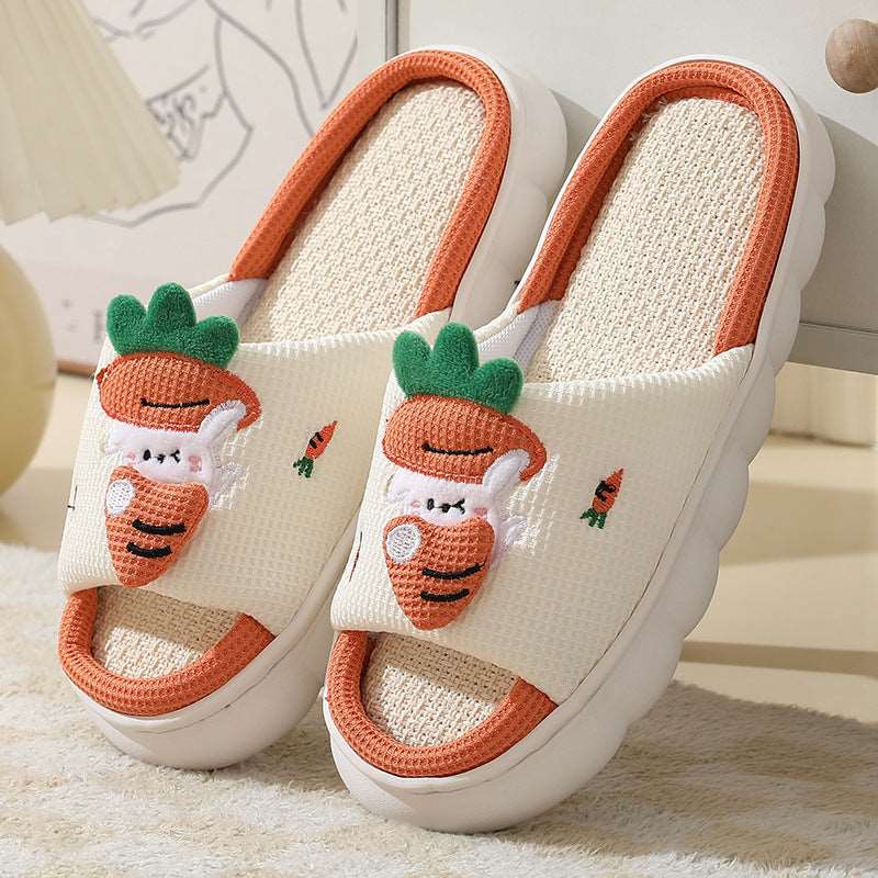 Cute Carrot Rabbit slippers