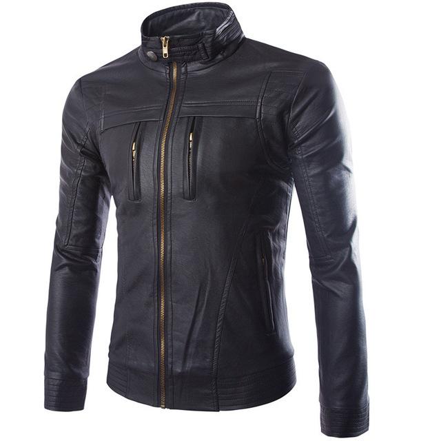 Striven Mens Leather Jacket