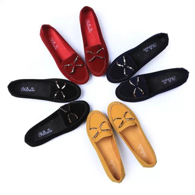 Flat shoes bowknot women's shoes