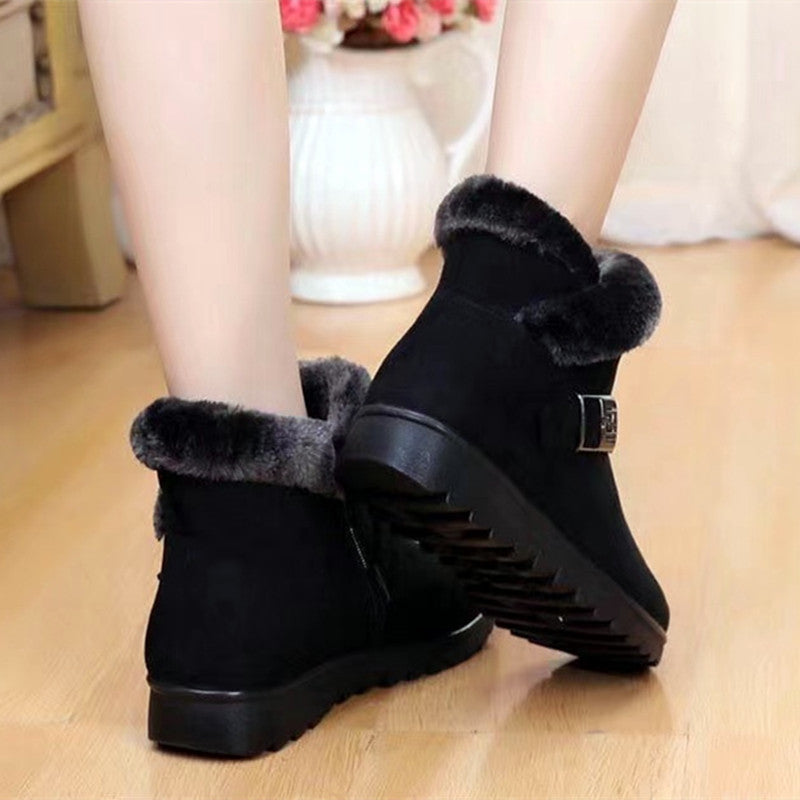 Comfort Winter Snow Boots Zipper