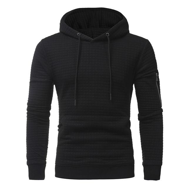 Men Sweatshirt Hoodie Zipper