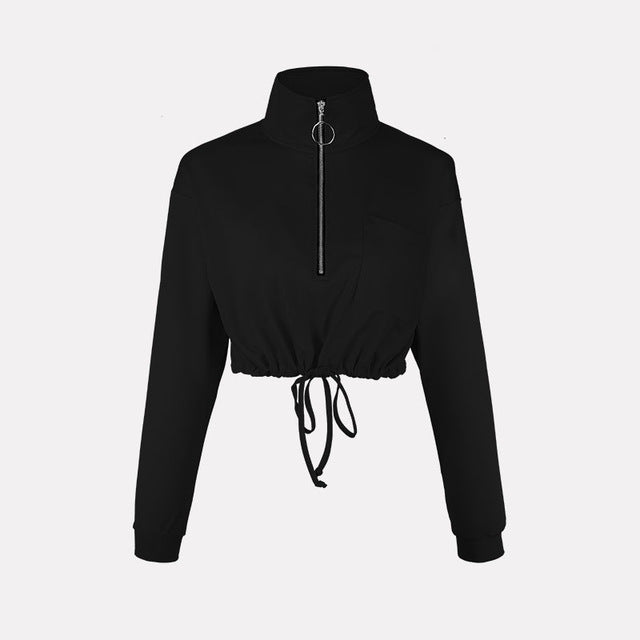 Women Short Hoodies Sexy