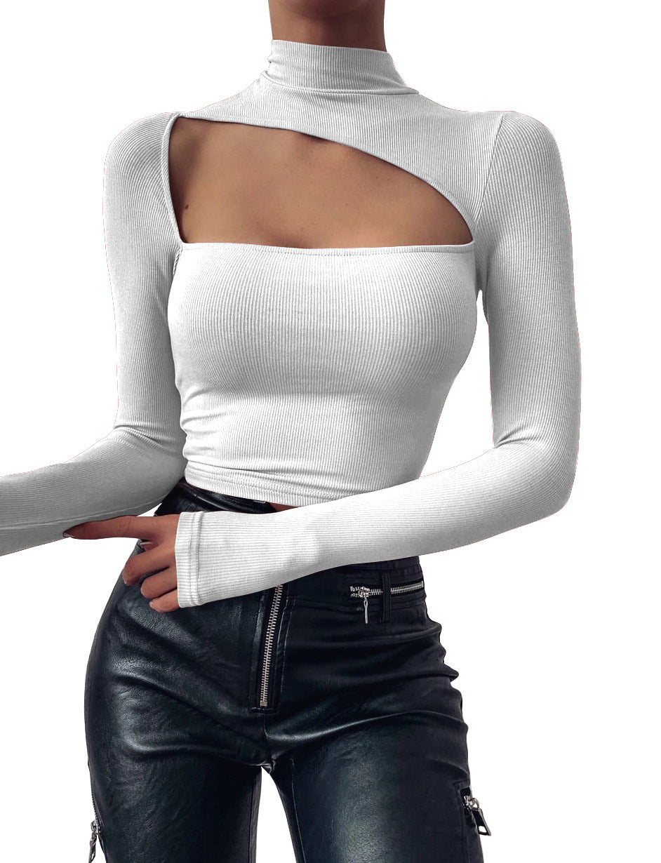 Slim Sexy Long-Sleeved Blouse Women