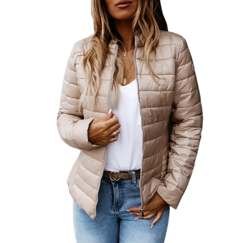 Beige Winter Jackets for Women