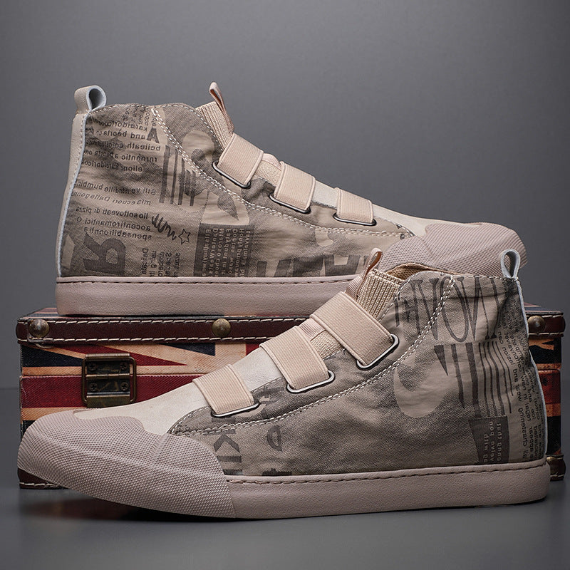 Men's High-top Canvas Shoes