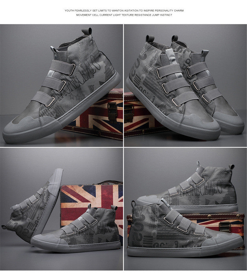 Men's High-top Canvas Shoes