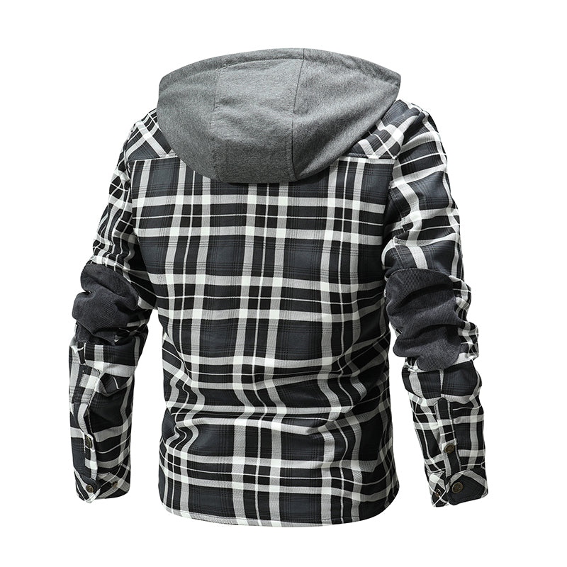 Men Warm Jacket Fleece Lining