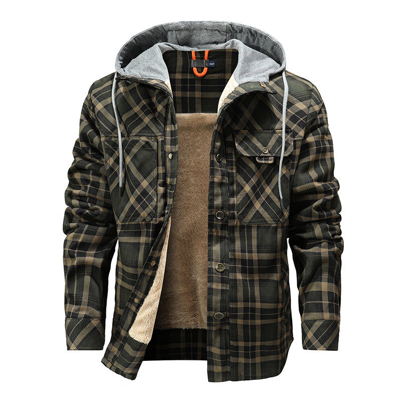 Men Warm Jacket Fleece Lining