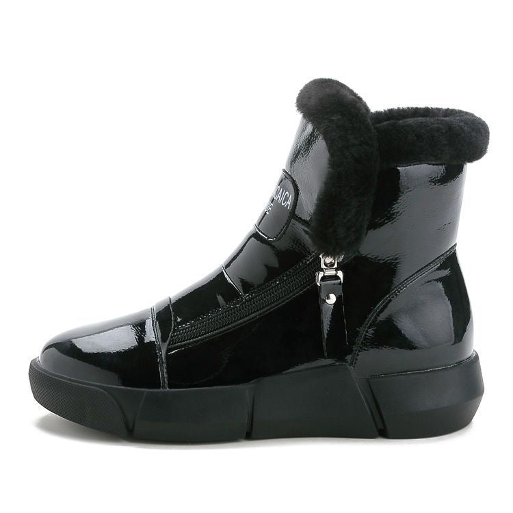 High-top snow cotton shoe