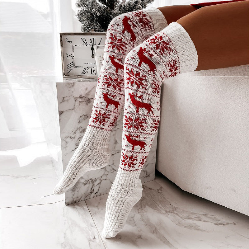 Christmas Long Socks for Ladies