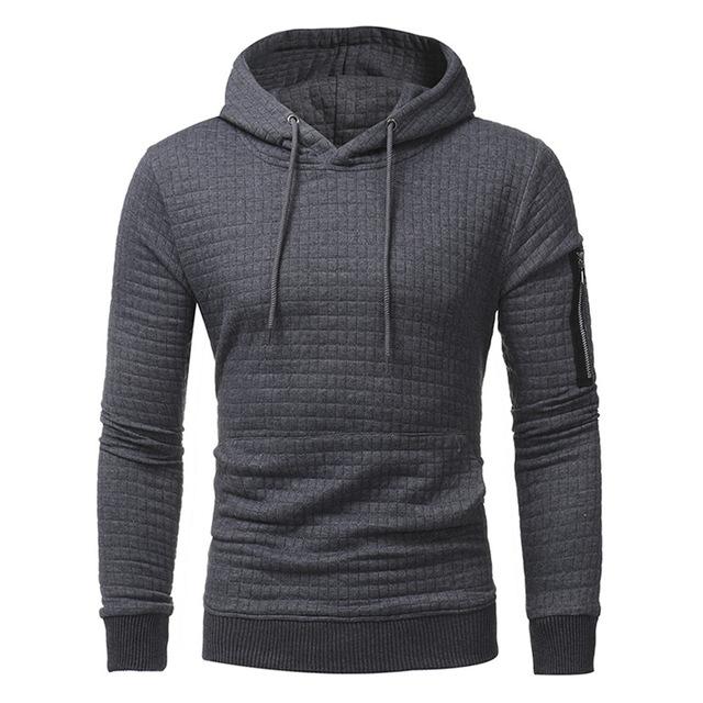 Men Sweatshirt Hoodie Zipper