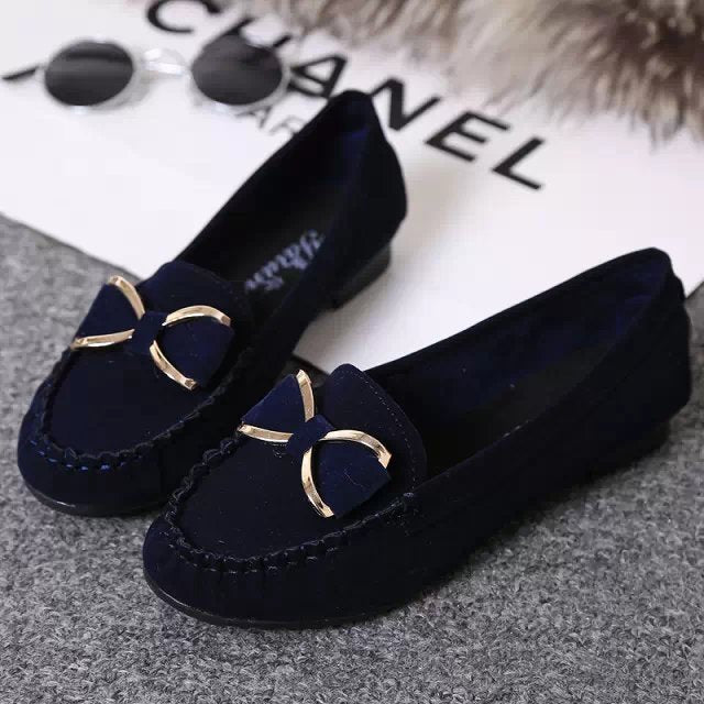 Flat shoes bowknot women's shoes