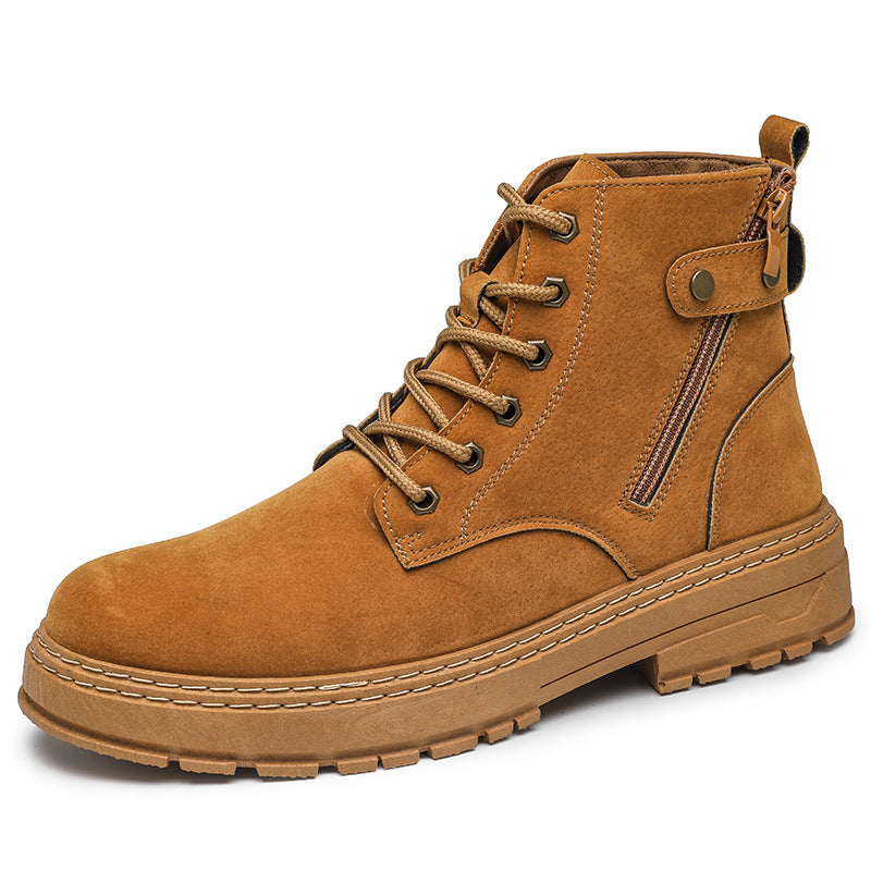 zipper casual Martin boots