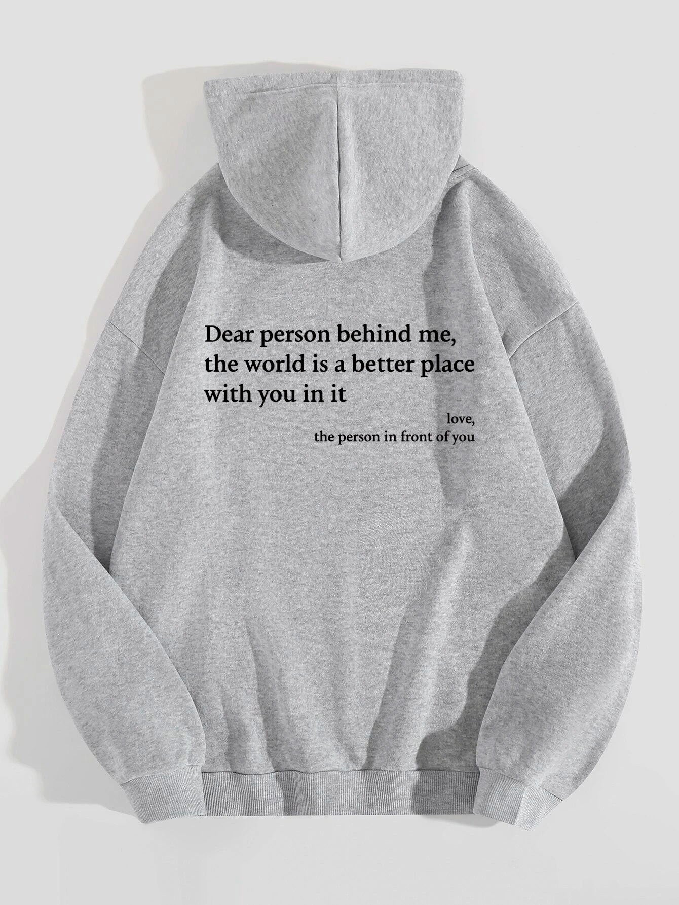 Printed Hoodie Unisex Trendy Hoodies