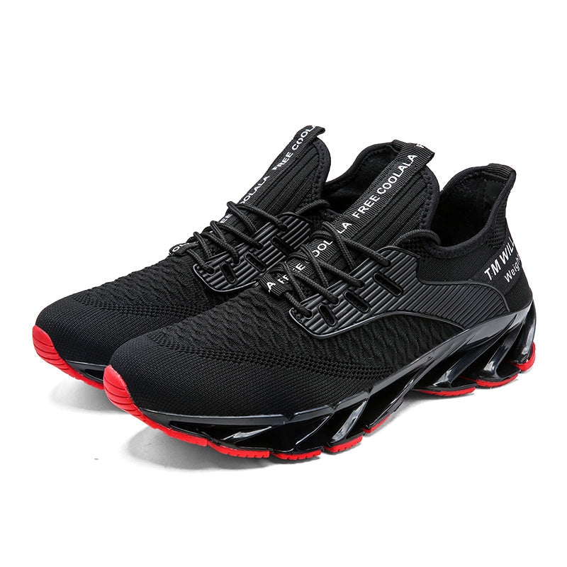 Flying mesh sports running shoes