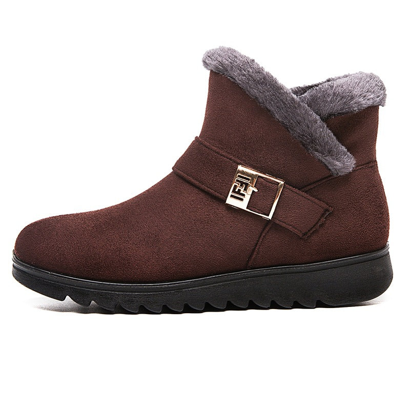 Comfort Winter Snow Boots Zipper