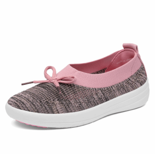 Flat with breathable mesh shoes women