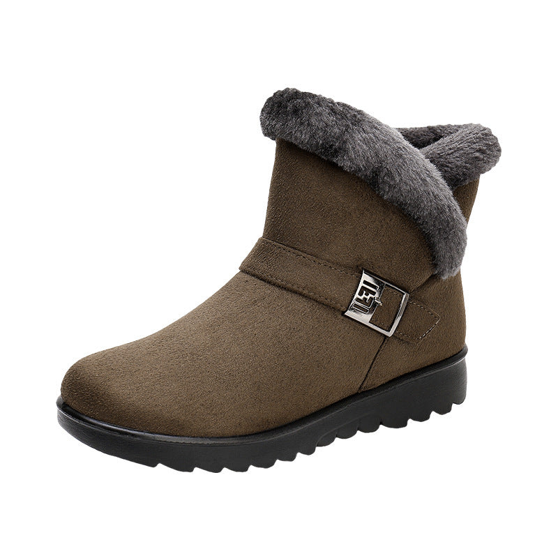 Comfort Winter Snow Boots Zipper