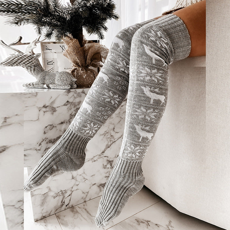 Christmas Long Socks for Ladies