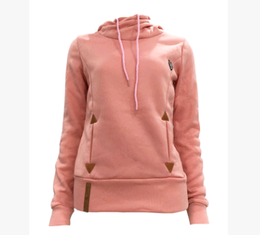 long-sleeved hooded sweater women