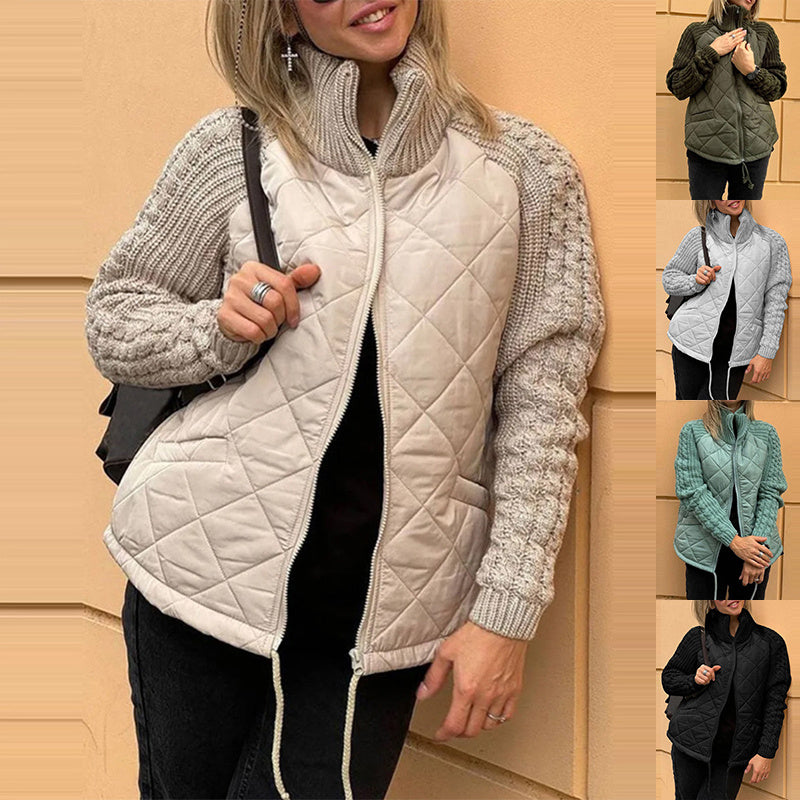 Zipper Coat Winter Warm Tops