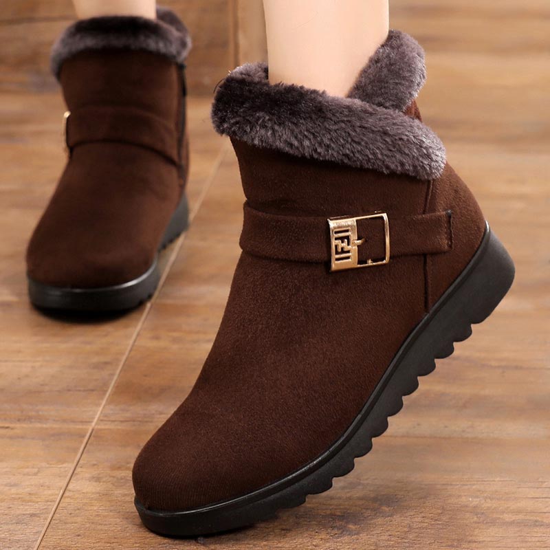 Comfort Winter Snow Boots Zipper