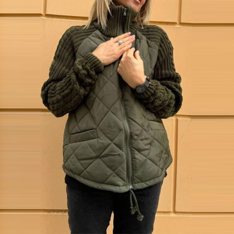 Zipper Coat Winter Warm Tops