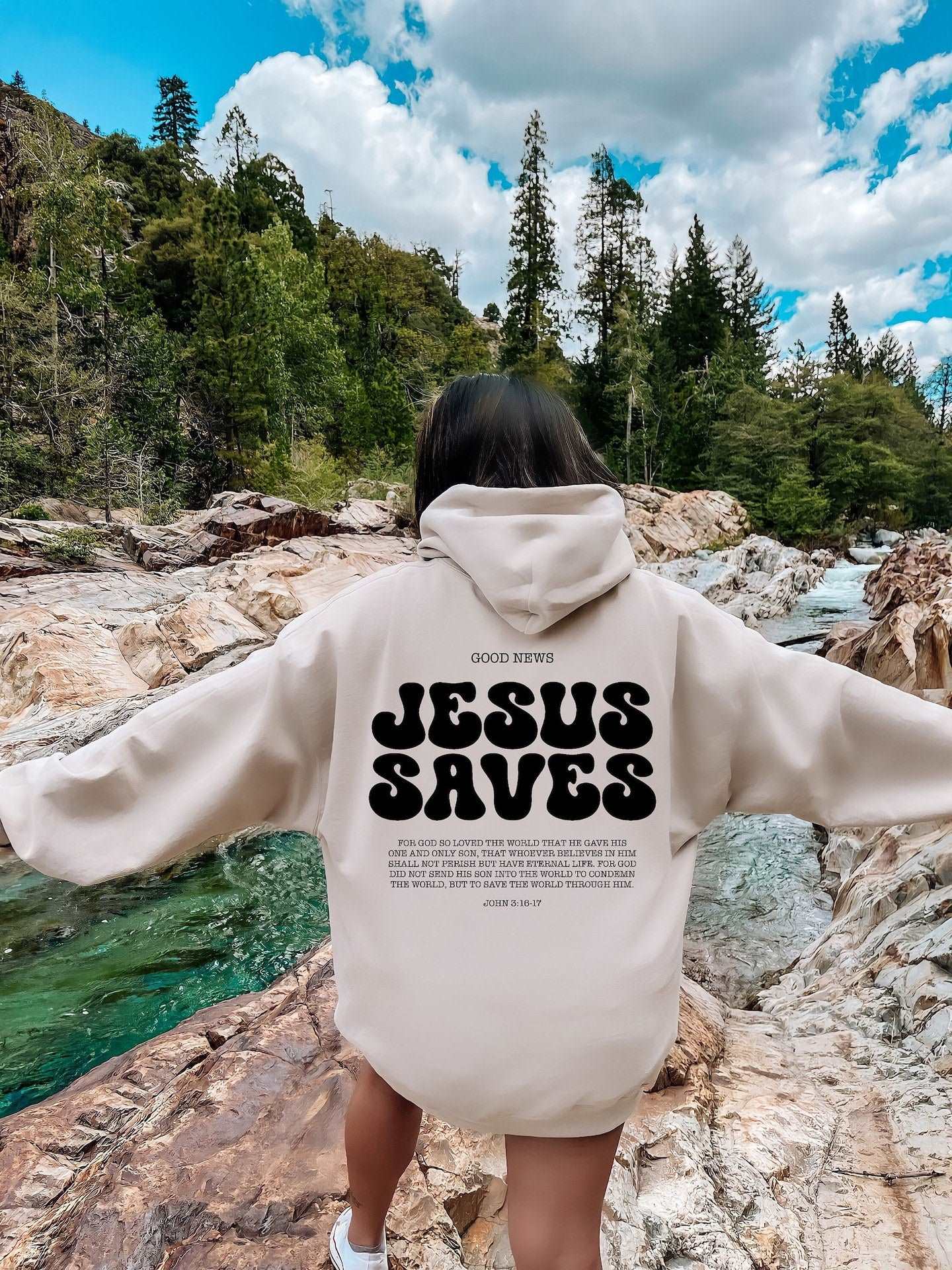 JESUS Hoodie Church Sweater