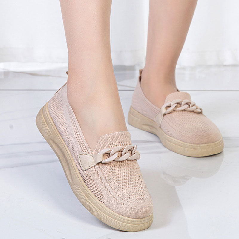 Chain Flats Shoes For Women