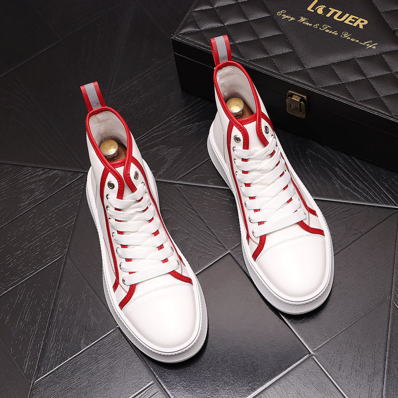 White High Top casual Shoes