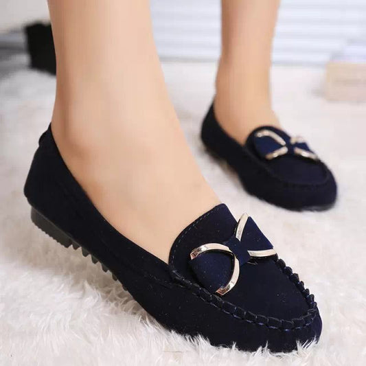 Flat shoes bowknot women's shoes