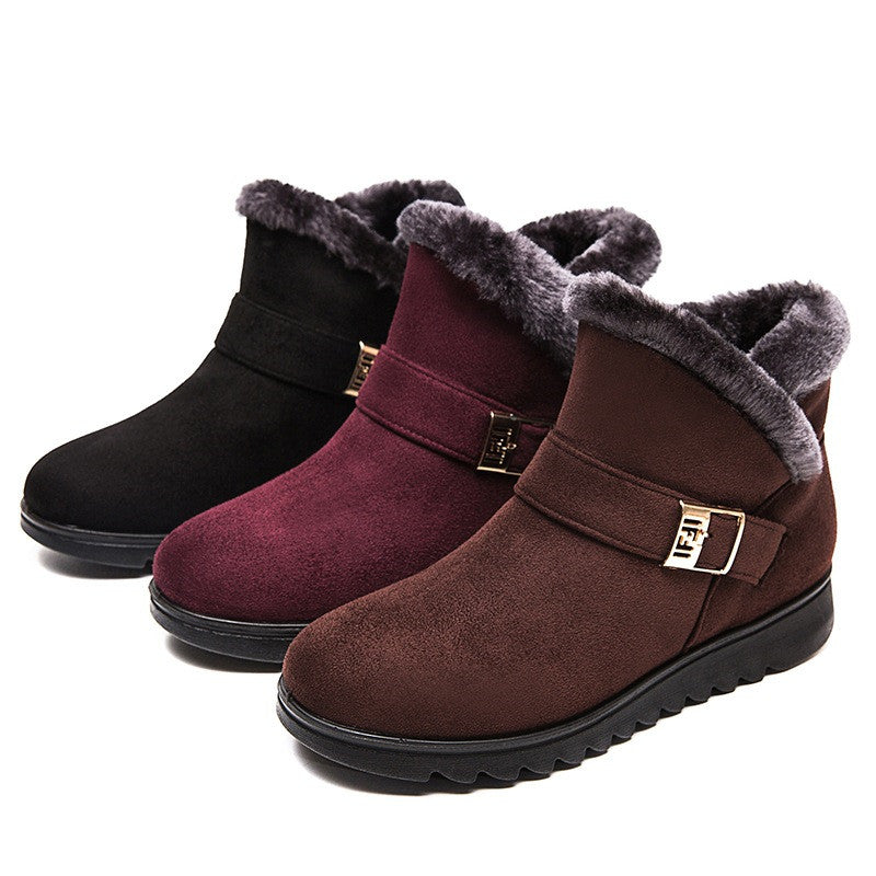 Comfort Winter Snow Boots Zipper