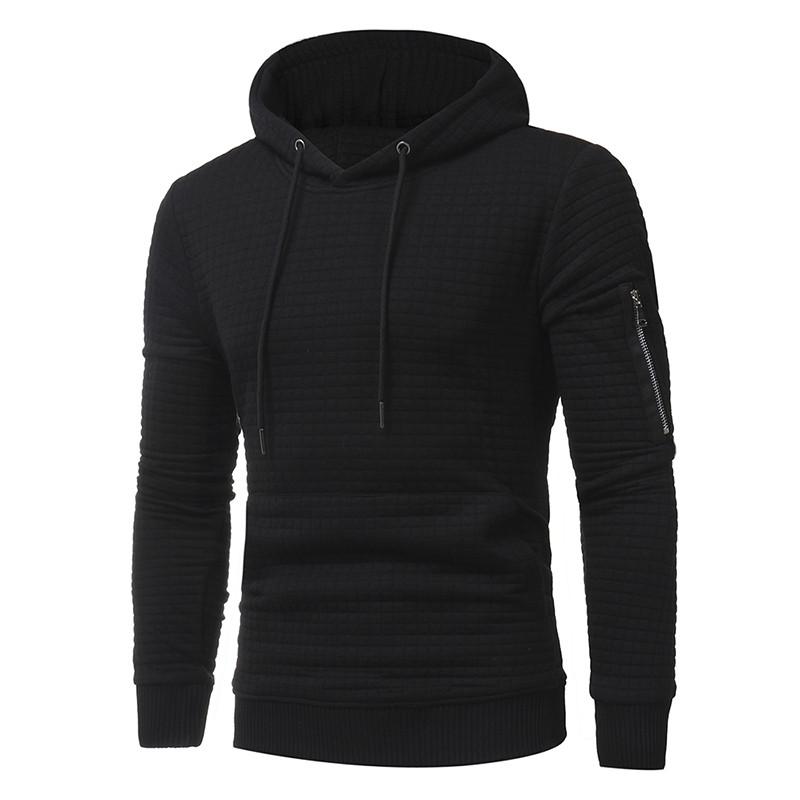 Men Sweatshirt Hoodie Zipper