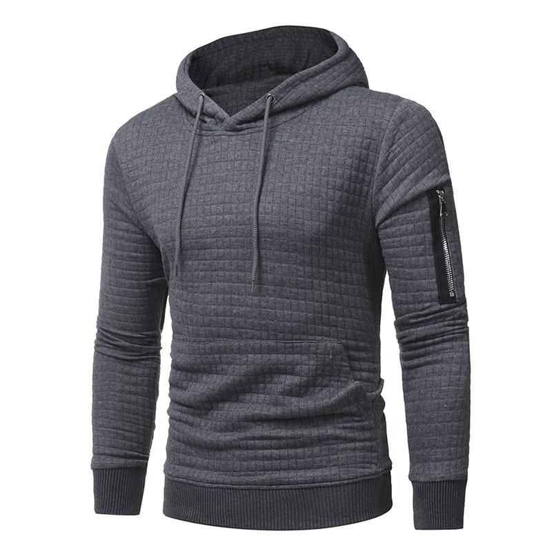 Men Sweatshirt Hoodie Zipper