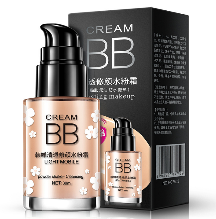 makeup concealer moisturizing BB cream.