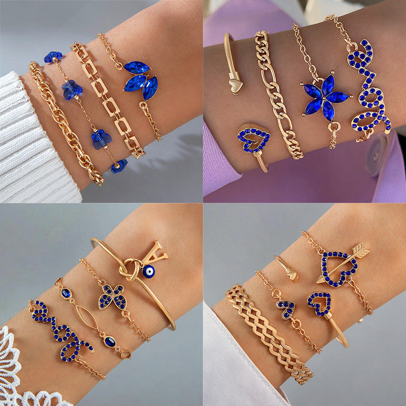 Love Butterfly Bracelet Set