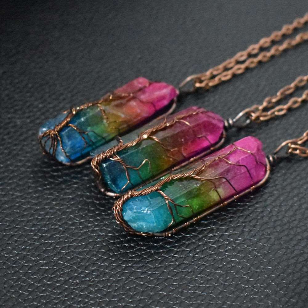 Hot Selling Stone Crystal Pendant