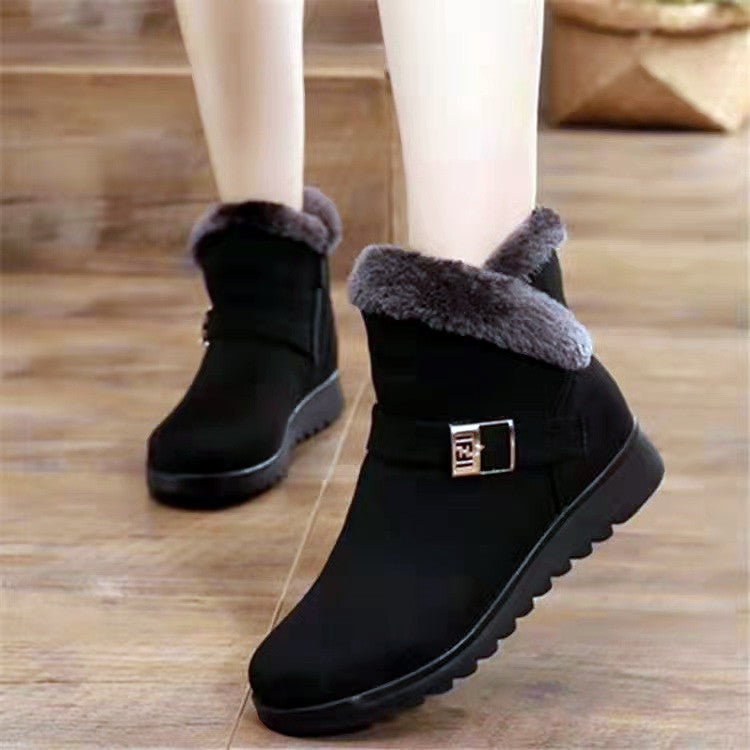 Comfort Winter Snow Boots Zipper