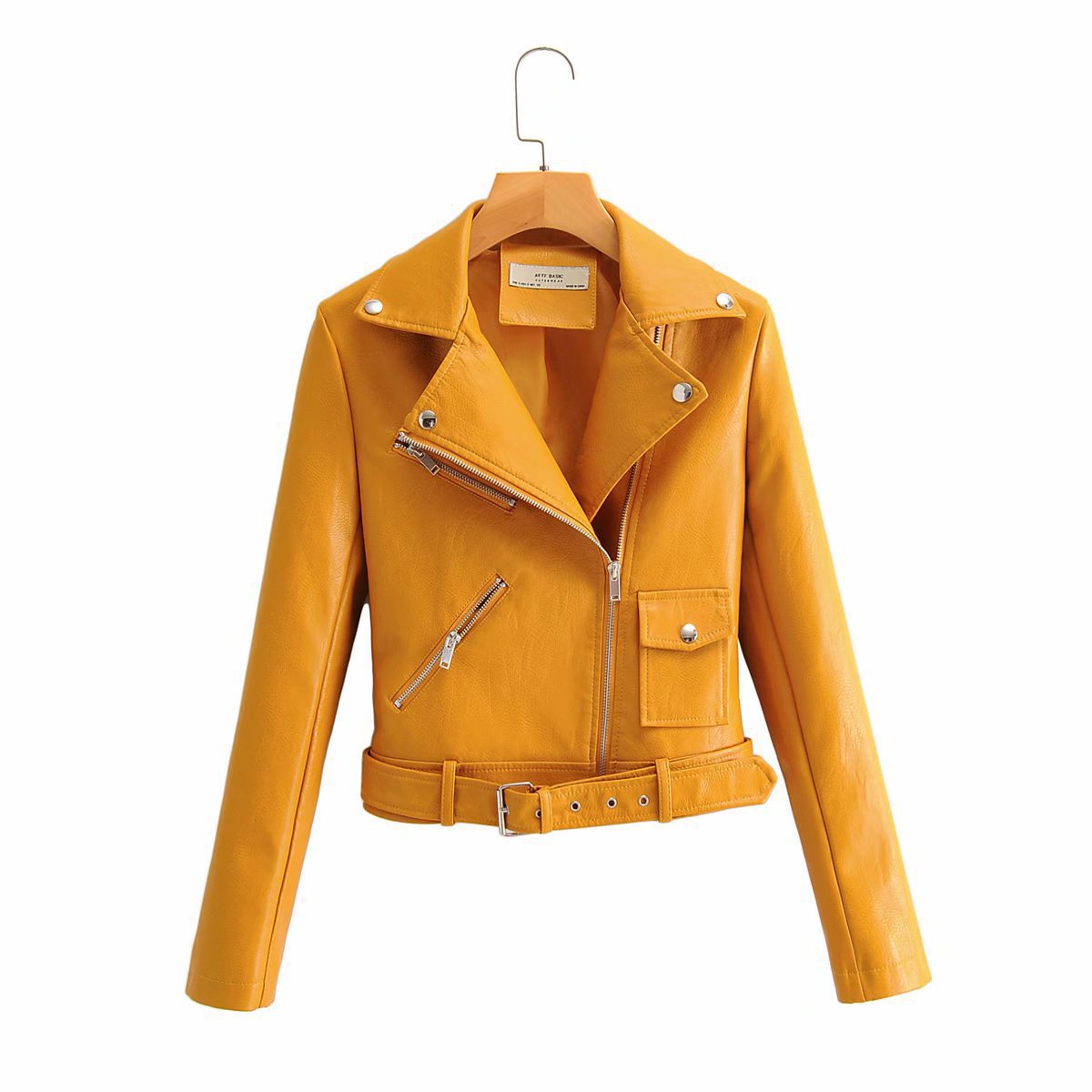 New Style Leather women Jacket