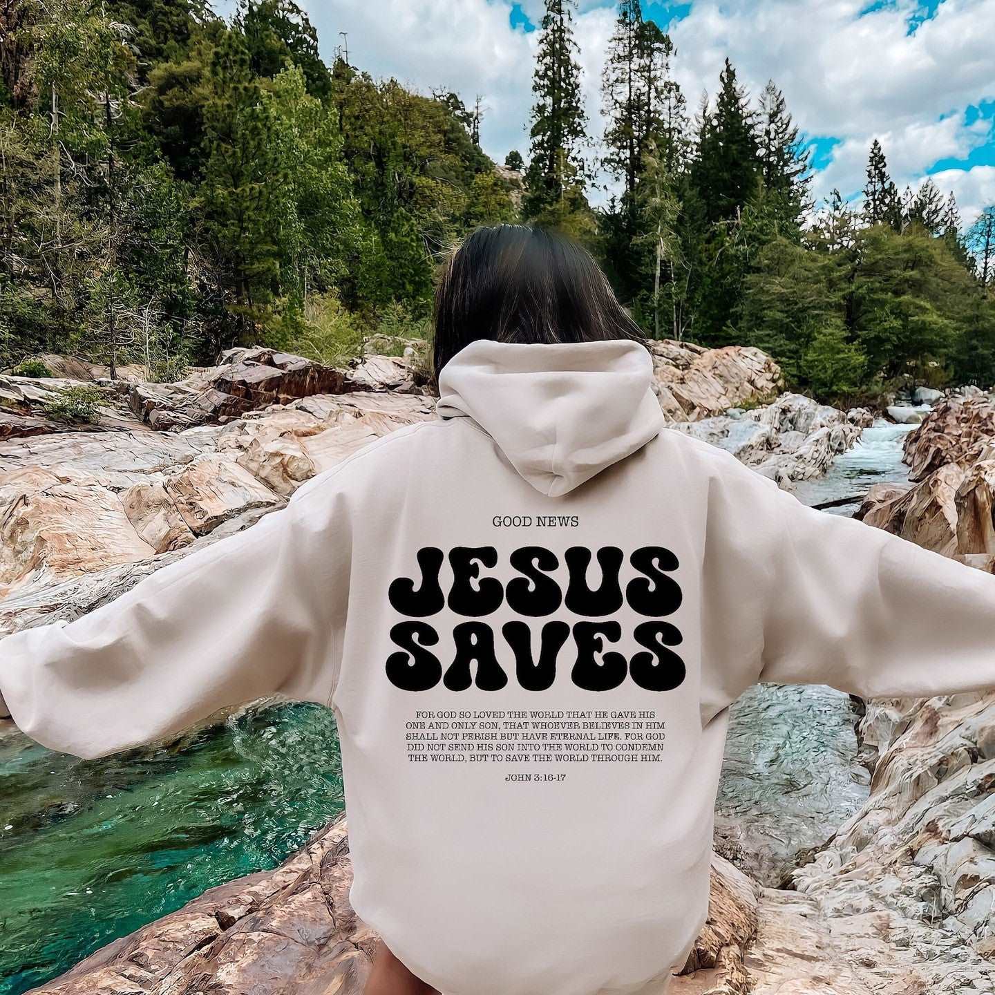 JESUS Hoodie Church Sweater