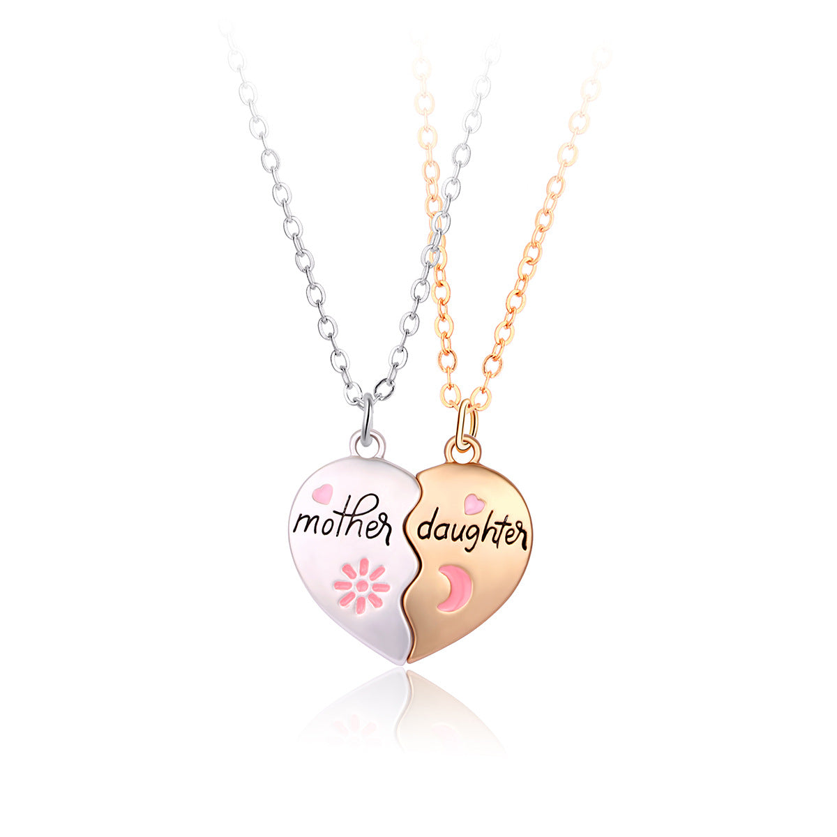 2PCS Set Jewelry Mother Daughter