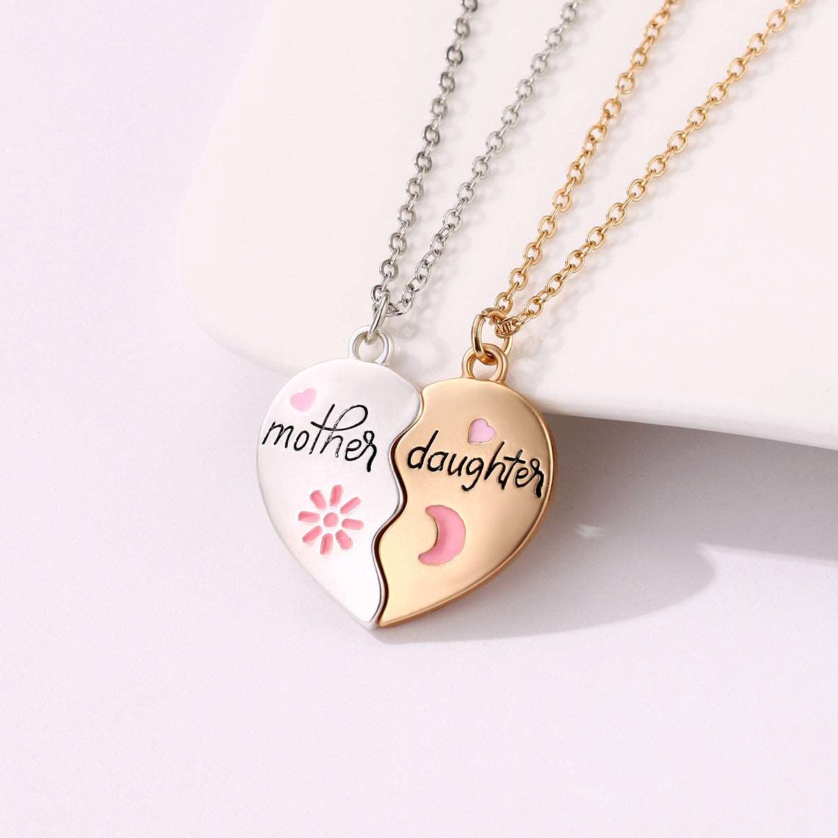 2PCS Set Jewelry Mother Daughter