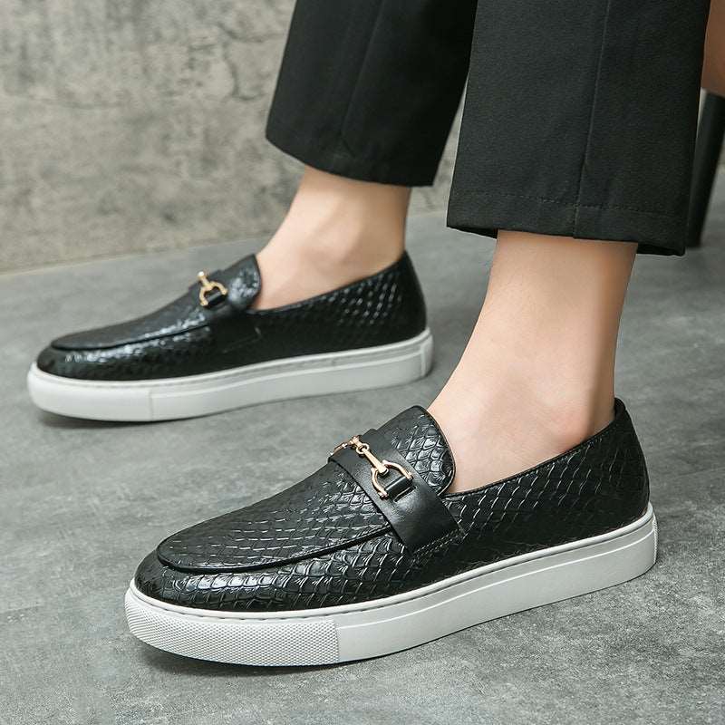 Business Casual hot Leather Shoes