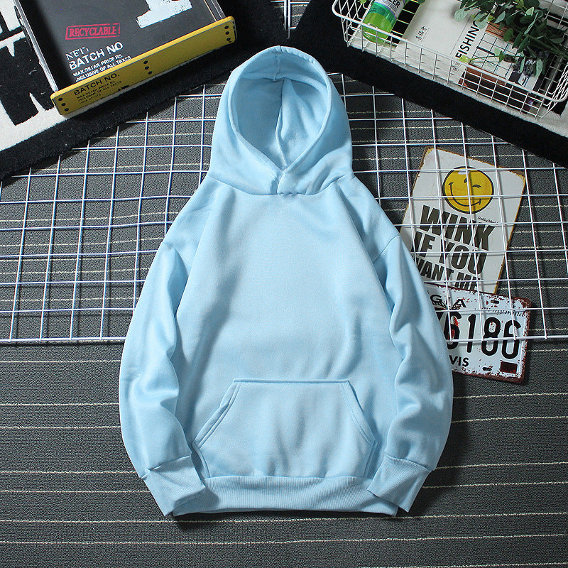 Loose Hooded Sweater Student