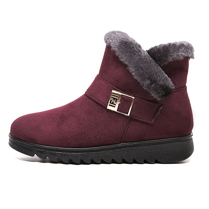 Comfort Winter Snow Boots Zipper