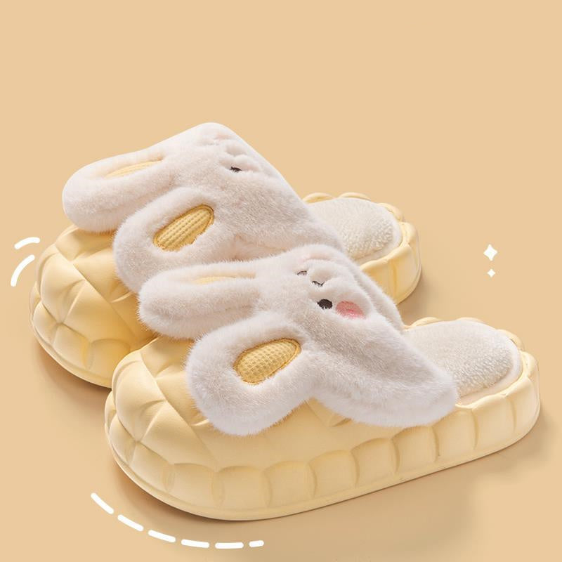 Rabbit Winter Fuzzy Slippers