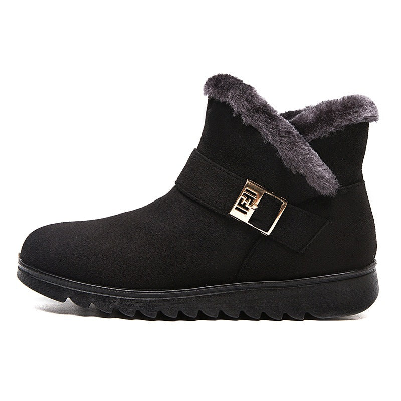 Comfort Winter Snow Boots Zipper