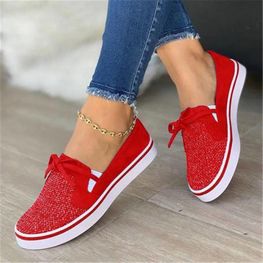 Women canvas flat shoes..