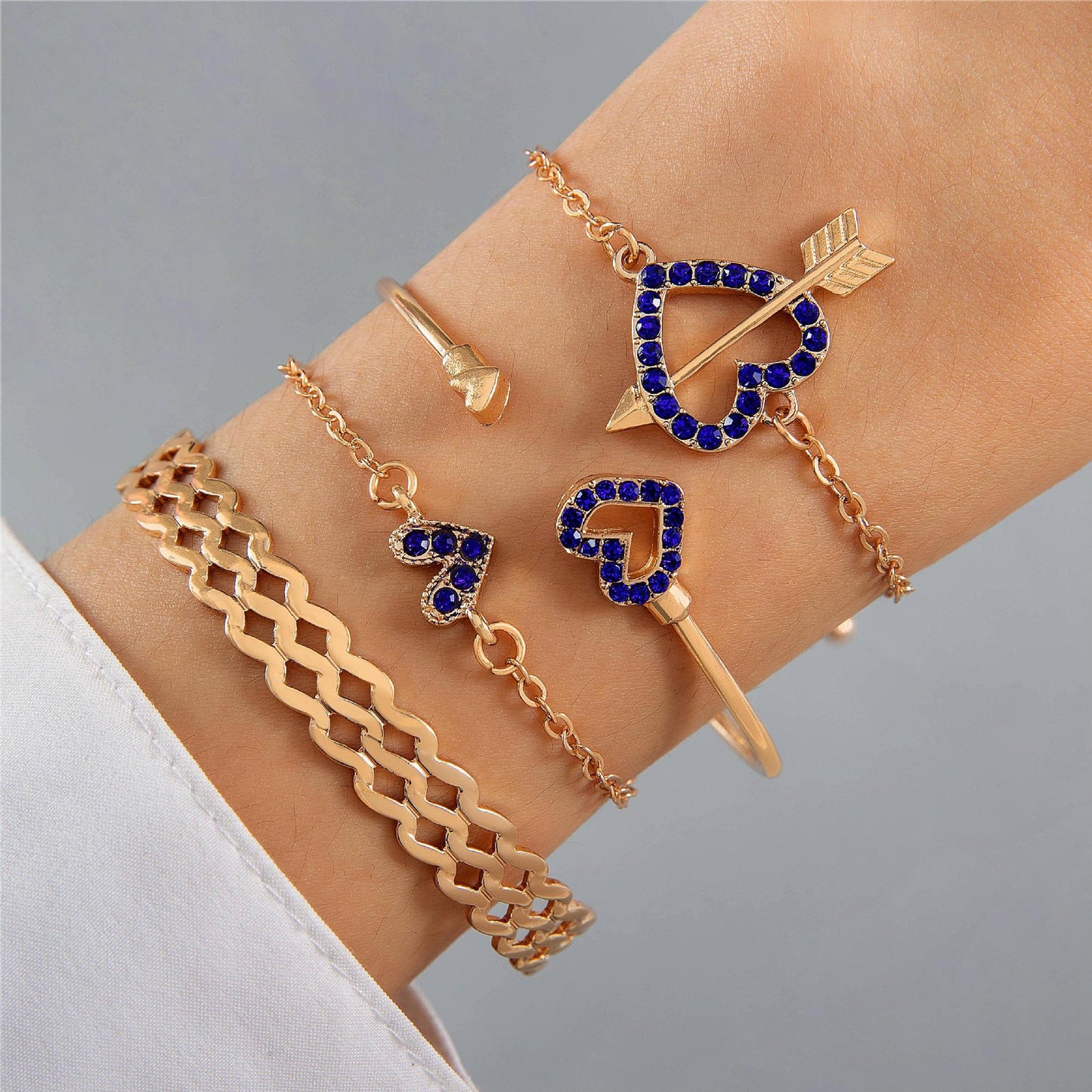 Love Butterfly Bracelet Set