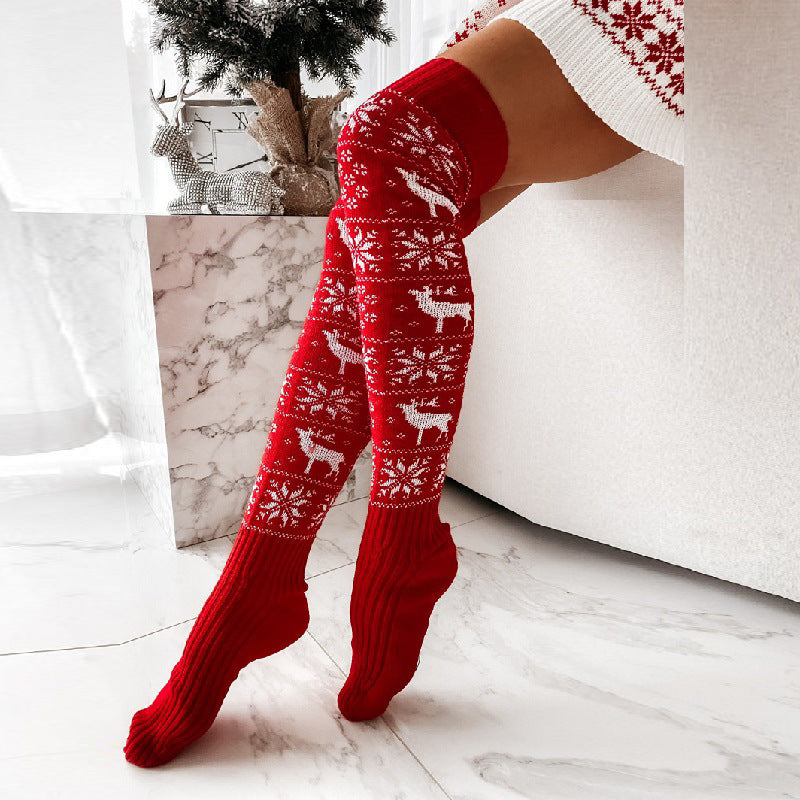 Christmas Long Socks for Ladies